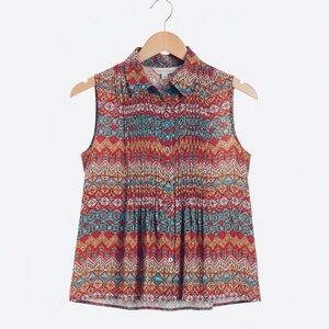 Diane von Furstenberg Blakely silk top Size 8